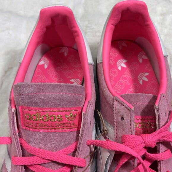 NWT Adidas Handball Spezial Sneaker Lucid Pink Women’s Size US 12 JI2654 - Picture 8 of 8